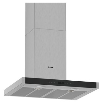 Neff D65BMP5N0B N70 60cm Box Chimney Hood in Stainless Steel