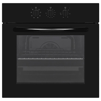White Knight DAWKSB16DBP Built In Electric Single Oven in Black 65L A