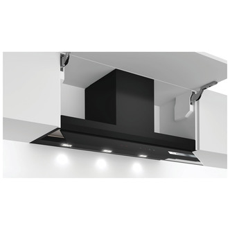 Bosch DBB97AM60B Series 6 90cm Flush Design Hood in Black & Glass