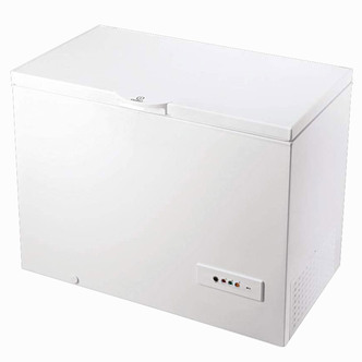 Indesit DCF1A300 118cm Chest Freezer in White 312 Litre 0.92m