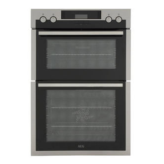 AEG DCS431110M Built-In Double Electric Fan Oven in St/Steel A Rated