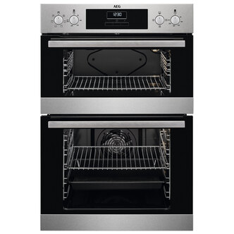 AEG DEX33111EM Built In Double Electric Multifunction Oven in St/Steel