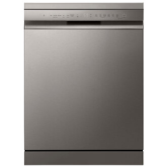 LG DF355FP 60cm Dishwasher in Silver 14 Place Setting C Rated Quad