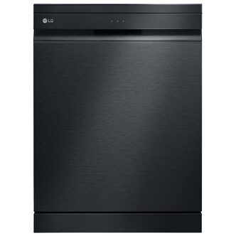 LG DF455HMS 60cm Dishwasher in Black 14 Place Setting C Rated Wi-Fi