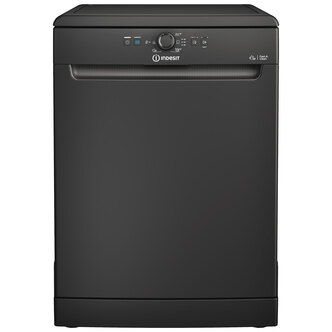 Indesit DFE1B19B 60cm Dishwasher in Black 13 Place Setting F Rated