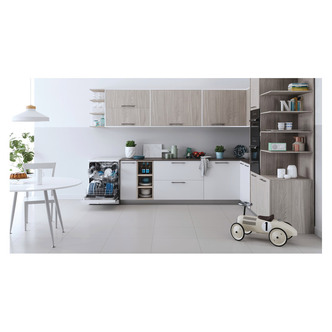 Indesit DFE1B19 60cm Dishwasher in White 13 Place Settings F Rated