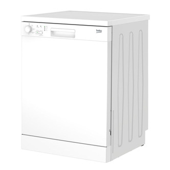 Beko DFN04C11W 60cm Dishwasher in White 13 Place Setting A+ Rated