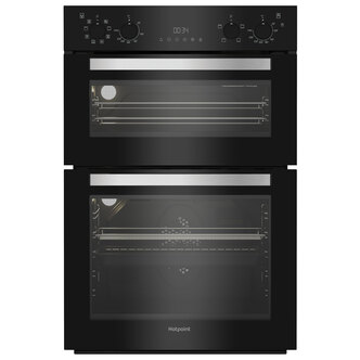 Hotpoint DIH82GB Built-In Electric Double Oven in Black