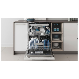 Indesit DIO3T131FE 60cm Fully Integrated Dishwasher 14 Place D Rated