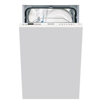 Indesit DISR14B1 45cm Fully Integrated Dishwasher in White 10 Place