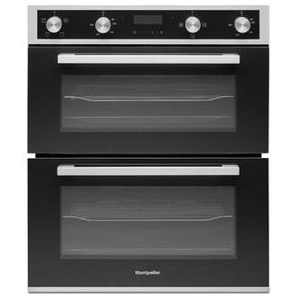 Montpellier DO3550UB Built Under Electric Double Oven in Black A/A Rated