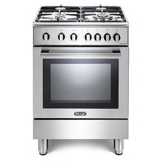 DeLonghi DSC606G 60cm Modern Single Cavity Gas Cooker in St/Steel