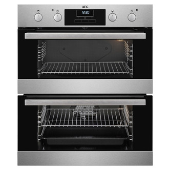 AEG DUB331110M Built Under Double Electric Oven in St/Steel A Rated