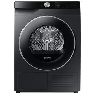 Samsung DV90T6240LB 9kg Heat Pump Condenser Dryer in Black A+++ Rated