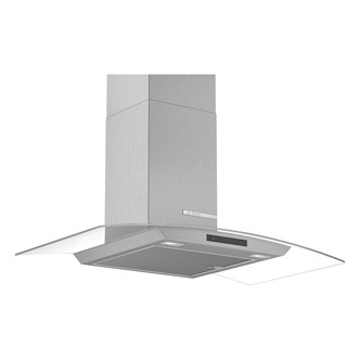 Bosch DWA96DM50B Serie 4 90cm Curved Glass Chimney Hood in Brushed Ste