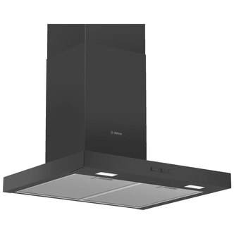 Bosch DWB66BC60B Series 2 60cm Box Design Chimney Hood in Black