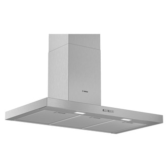 Bosch DWB94BC50B Serie 2 90cm Slimline Box Design Hood Brushed Steel