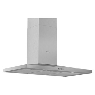 Bosch DWQ94BC50B Serie 2 90cm Slimline Pyramid Design Hood Brushed Ste