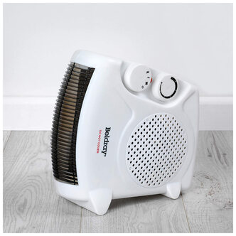 Beldray EH0569SSTK 2 0kW Fan Heater with Thermostat Use Upright or Fla