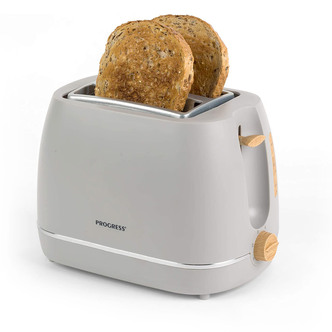 Progress EK3756PGRY SCANDI 2 Slice Toaster in Grey