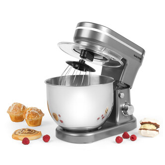 Salter EK4245GM Cosmos Stand Mixer in Gun Metal - 5 Litre 1200W