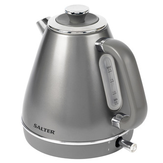 Salter EK4296GM Cosmos Cordless Jug Kettle in Gun Metal - 1.7L 3kW