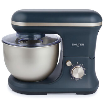 Salter EK5620BGRYF Marino Baking Stand Mixer in Blue+Grey - 1200W