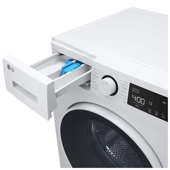LG F2T208WSE Washing Machine in White 1200rpm 8kg B Rated