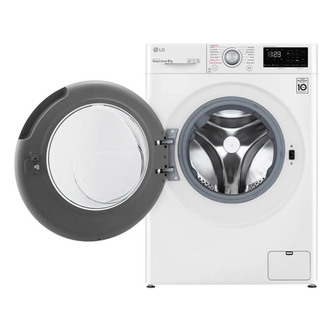 LG F4V309WSE Washing Machine in White 1400rpm 9kg B Rated
