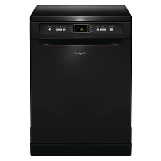 Hotpoint FDFEX11011K 60cm Extra Dishwasher in Black 13 Place Settings A+