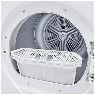 LG FDT208W 8kg Heat Pump Condenser Dryer in White A Rated WiFi