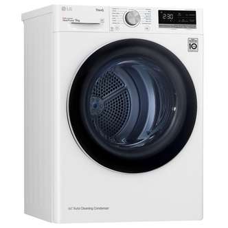 LG FDV709W 9kg Dual Heat Pump Condenser Dryer White A Rated