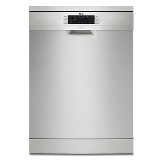 AEG FFE63700PM 60cm Dishwasher in St/Steel 15 Place Settings D Rated