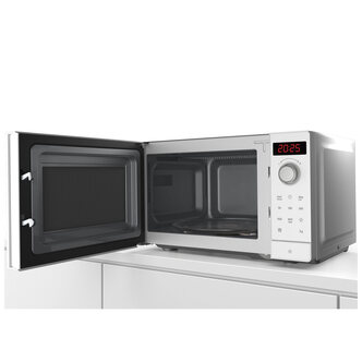 Bosch FFL023MW0B Serie 2 Solo Microwave Oven in White 20L 800W