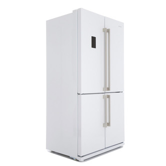 Smeg FQ60BPE American Style No Frost Fridge Freezer in Gloss White