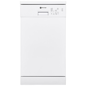 White Knight FS45DW52W 45cm Dishwasher in White 10 Place Settings E Rated