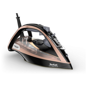 Tefal FV9845 Ultimate Pure Steam Iron in Black & Rose Gold - 3100W