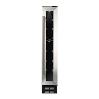 CDA FWC153SS 15cm Freestanding Wine Cooler in St/Steel 7 Bottle