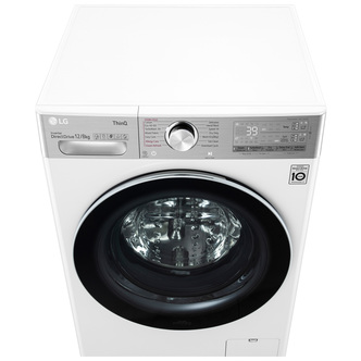 LG FWV1128WTSA Washer Dryer in White 1400rpm 12kg 8kg E Rated ThinQ