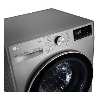 LG FWV796STSE Washer Dryer in Graphite 1400rpm 9kg 6kg E Rated ThinQ