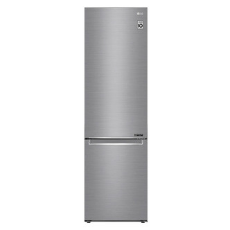LG GBB72PZEFN 60cm Frost Free Fridge Freezer in Shiny Steel 2.03m D