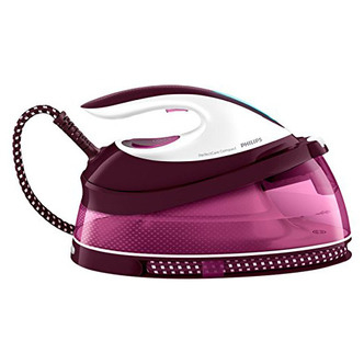 Philips GC7808-40 PerfectCare Compact Steam Generator Iron in Pink 2400W