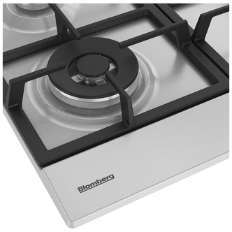 Blomberg GEN73415E 60cm 4 Burner Gas Hob in Stainless Steel