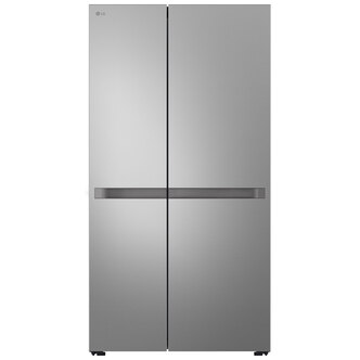 LG GSBC40PYPE American Fridge Freezer in Shiny Steel Frost Free