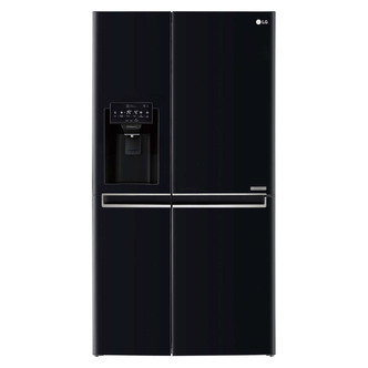 LG GSL761WBXV American Fridge Freezer in Black Ice + Water A+ Rated