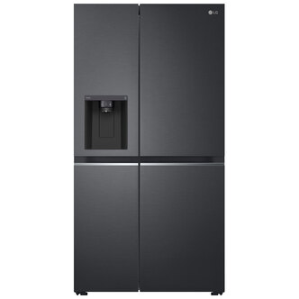 LG GSLV70MCTD American Fridge Freezer in Matte Black NP I&W D Rated