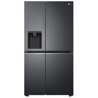 LG GSLV70MCTF American Fridge Freezer in Black PL I&W F Rated