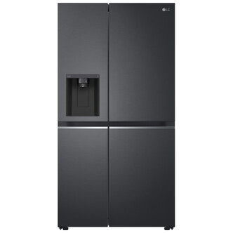 LG GSLV71MCTD American Fridge Freezer in Matte Black NP I&W D Rated