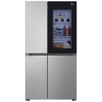 LG GSVV80PYLL American Fridge Freezer in Prime Silver NP I&W E Rated