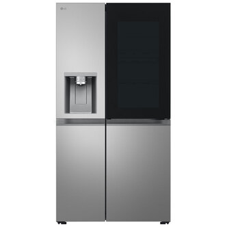 LG GSXE81PYBD InstaView American Fridge Freezer in Matt Black with Ic